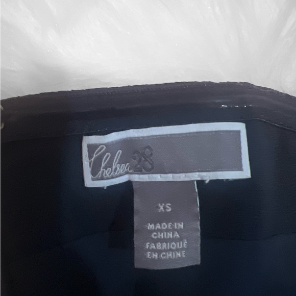 Chlsea  28 navy blue jumpsuit size xs - Picture 2 of 4